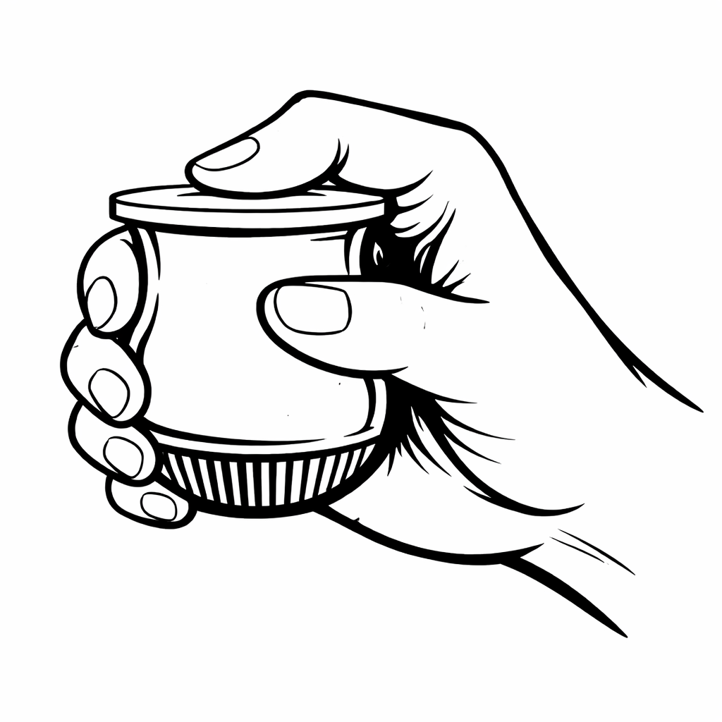 Dégustation d'huile d'olive étape 1 – Agiter et réchauffer le verre