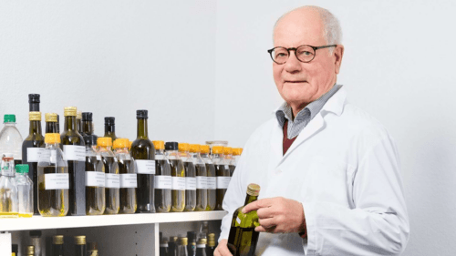 Dieter Oberg – Olivenöl-Sensoriker und Verkoster im Labor